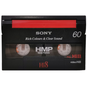 Hi8 camcorder tape digitaliseren
